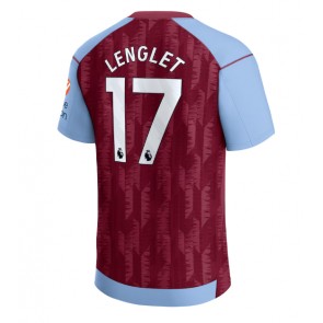 Aston Villa Clement Lenglet #17 Hjemmebanetrøje 2023-24 Kort ærmer